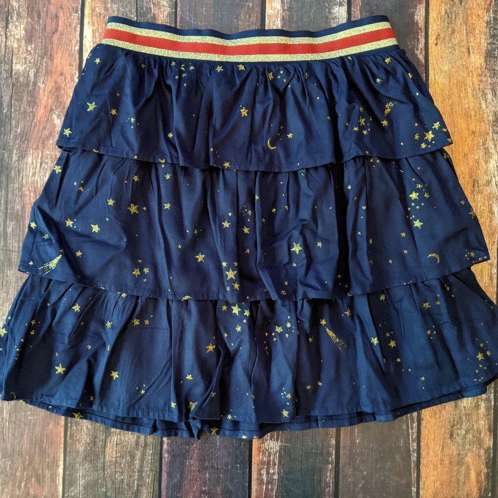 Big Girls' Woven Layered Skirt